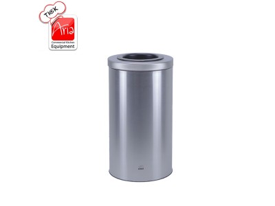 سطل اداری استوانه 30 سانت استیل